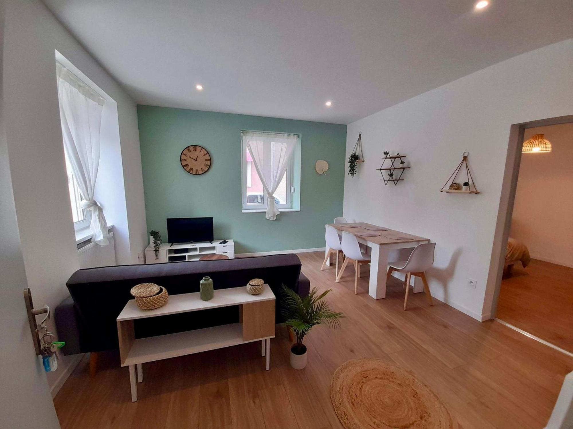 T2 Spacieux Et Confortable Mulhouse Dış mekan fotoğraf
