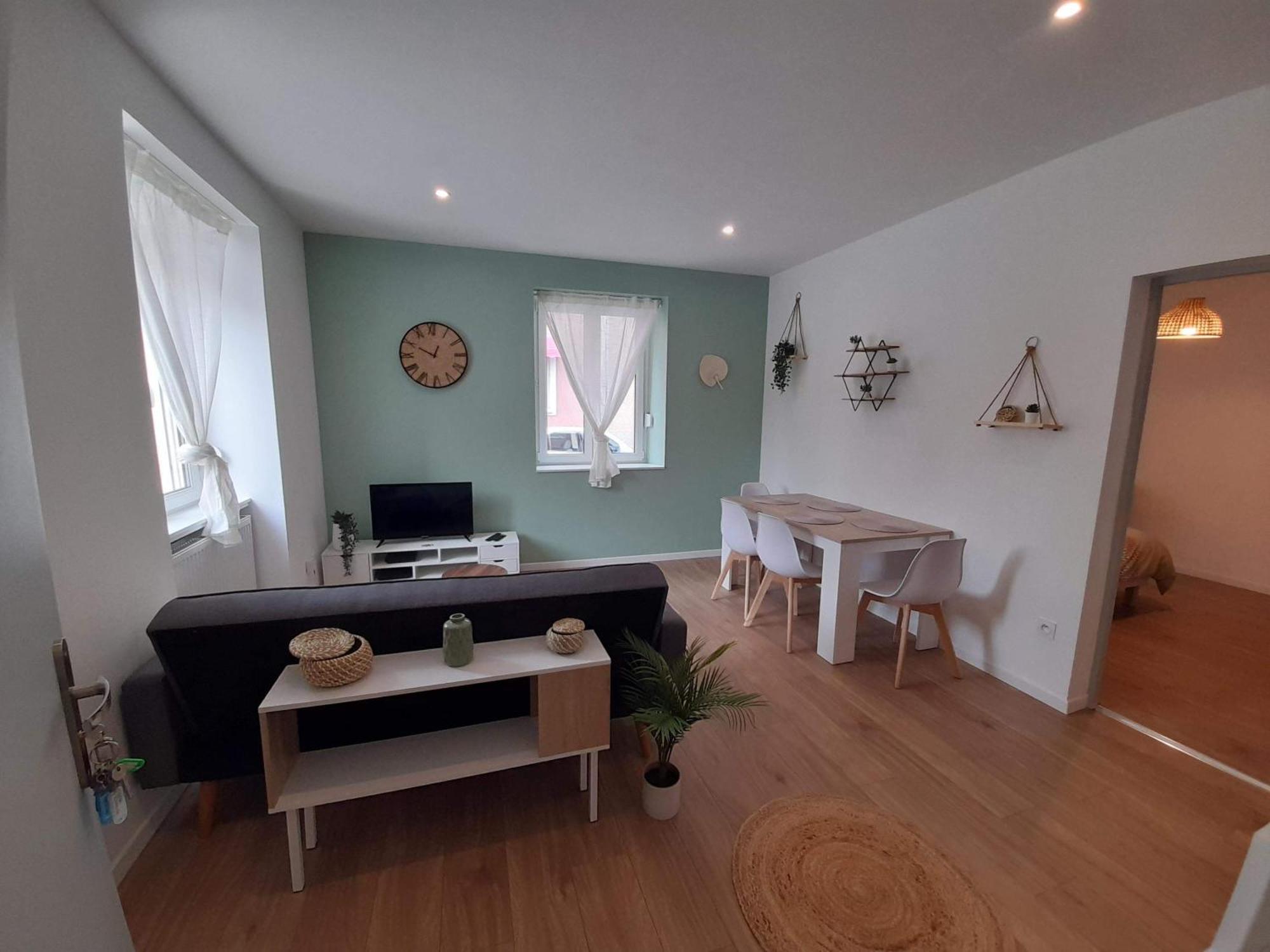 T2 Spacieux Et Confortable Mulhouse Dış mekan fotoğraf